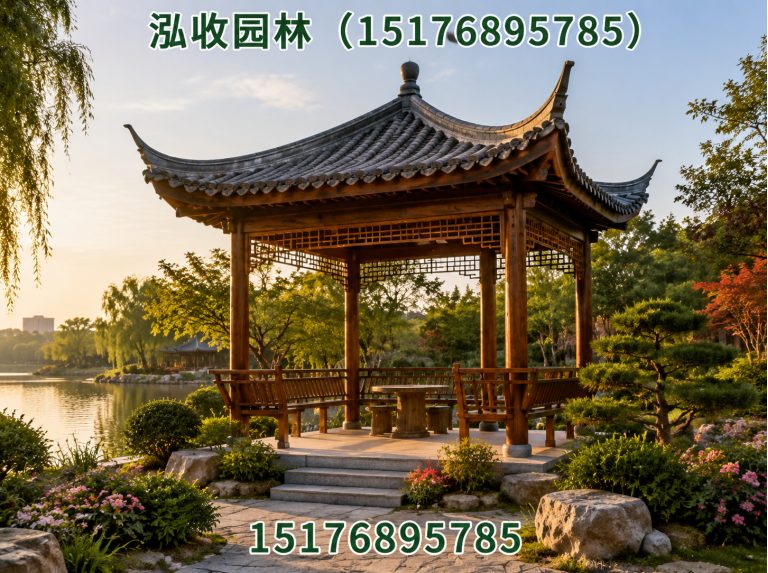 白沙防腐木展示图